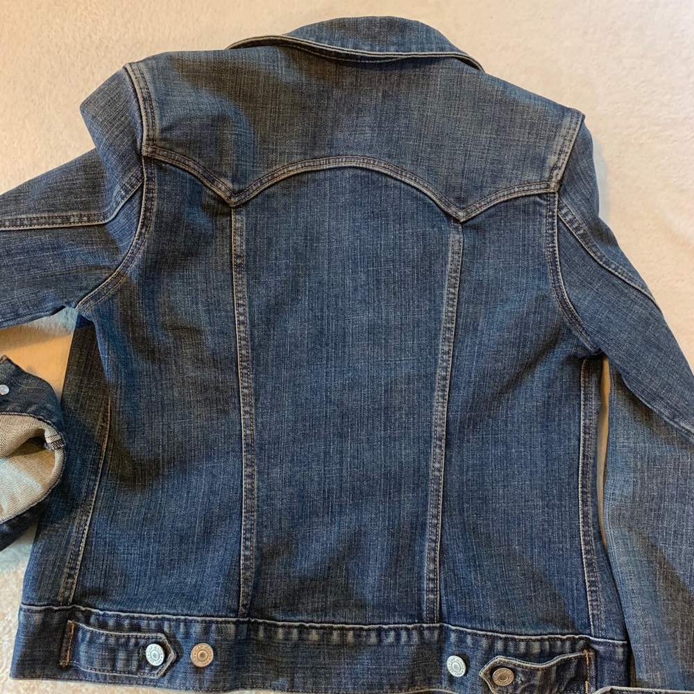 GAP jean denim jacket Men’s Small ✨stretch✨ - Picture 2 of 5
